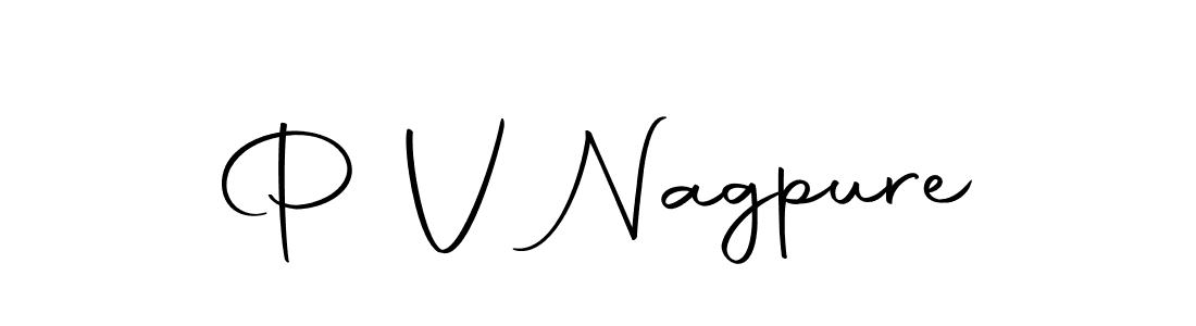 How to make P V Nagpure signature? Autography-DOLnW is a professional autograph style. Create handwritten signature for P V Nagpure name. P V Nagpure signature style 10 images and pictures png