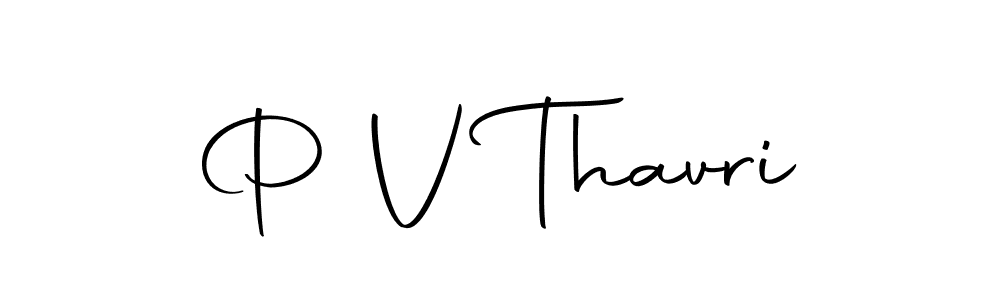 How to make P V Thavri signature? Autography-DOLnW is a professional autograph style. Create handwritten signature for P V Thavri name. P V Thavri signature style 10 images and pictures png