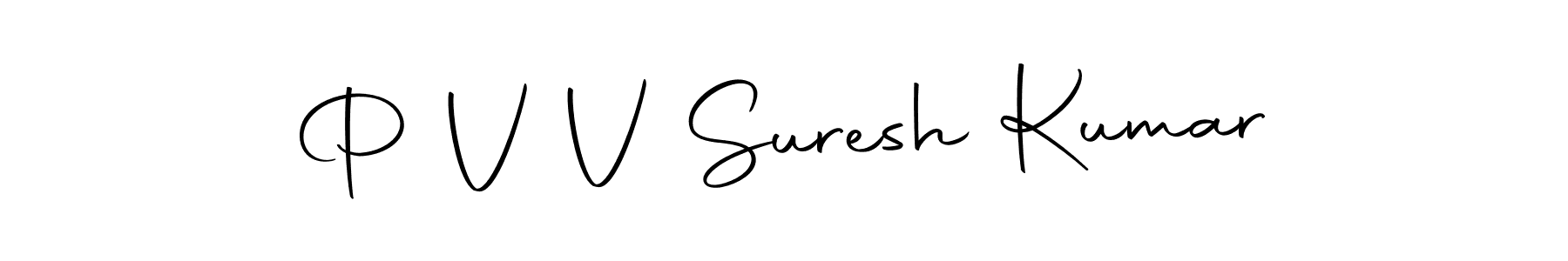 if you are searching for the best signature style for your name P V V Suresh Kumar. so please give up your signature search. here we have designed multiple signature styles  using Autography-DOLnW. P V V Suresh Kumar signature style 10 images and pictures png