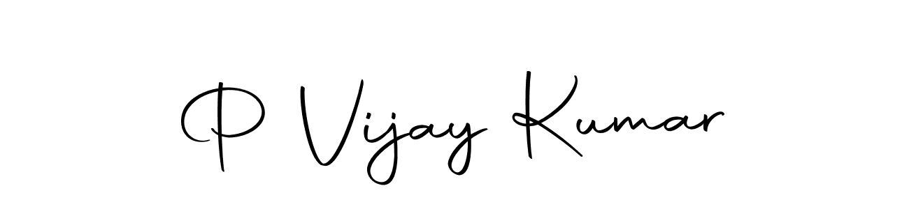 How to make P Vijay Kumar signature? Autography-DOLnW is a professional autograph style. Create handwritten signature for P Vijay Kumar name. P Vijay Kumar signature style 10 images and pictures png