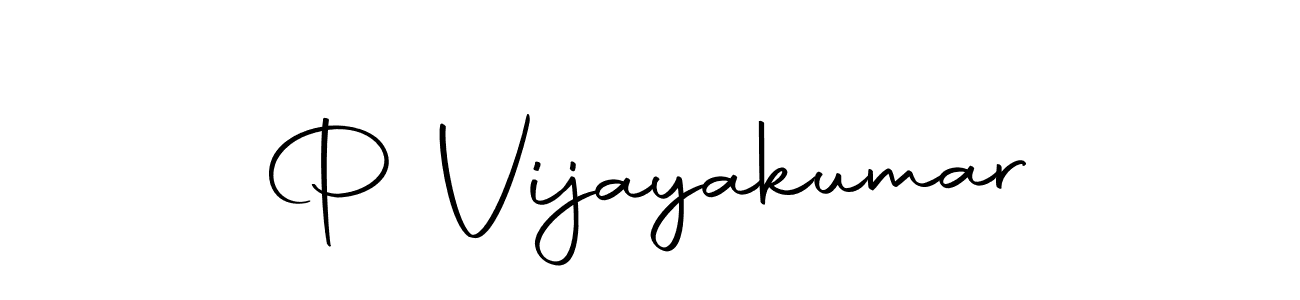 Make a beautiful signature design for name P Vijayakumar. With this signature (Autography-DOLnW) style, you can create a handwritten signature for free. P Vijayakumar signature style 10 images and pictures png