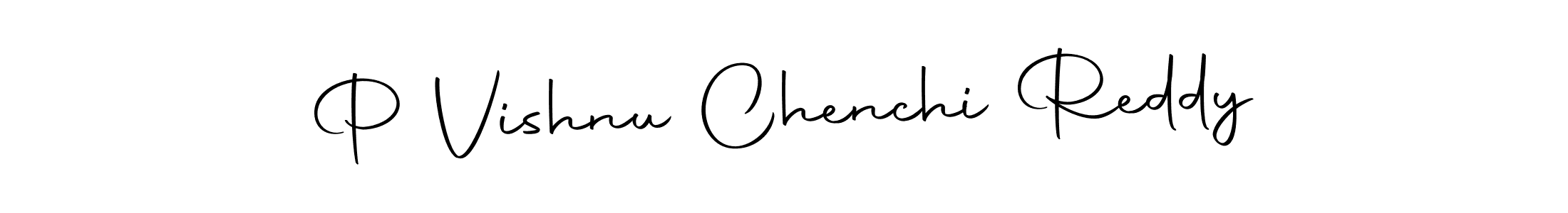 Design your own signature with our free online signature maker. With this signature software, you can create a handwritten (Autography-DOLnW) signature for name P Vishnu Chenchi Reddy. P Vishnu Chenchi Reddy signature style 10 images and pictures png