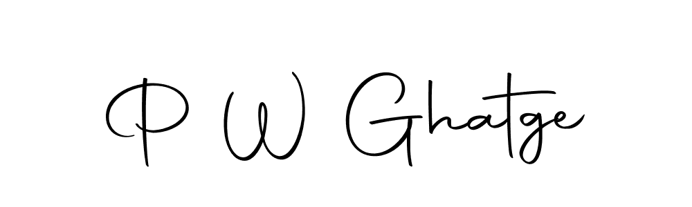 How to Draw P W Ghatge signature style? Autography-DOLnW is a latest design signature styles for name P W Ghatge. P W Ghatge signature style 10 images and pictures png