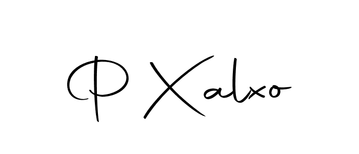 if you are searching for the best signature style for your name P Xalxo. so please give up your signature search. here we have designed multiple signature styles  using Autography-DOLnW. P Xalxo signature style 10 images and pictures png