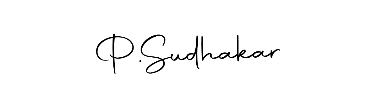 Also we have P.  Sudhakar name is the best signature style. Create professional handwritten signature collection using Autography-DOLnW autograph style. P.  Sudhakar signature style 10 images and pictures png