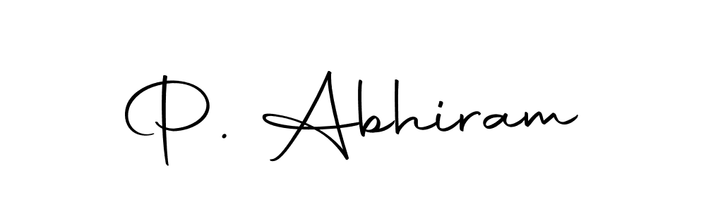 Also we have P. Abhiram name is the best signature style. Create professional handwritten signature collection using Autography-DOLnW autograph style. P. Abhiram signature style 10 images and pictures png