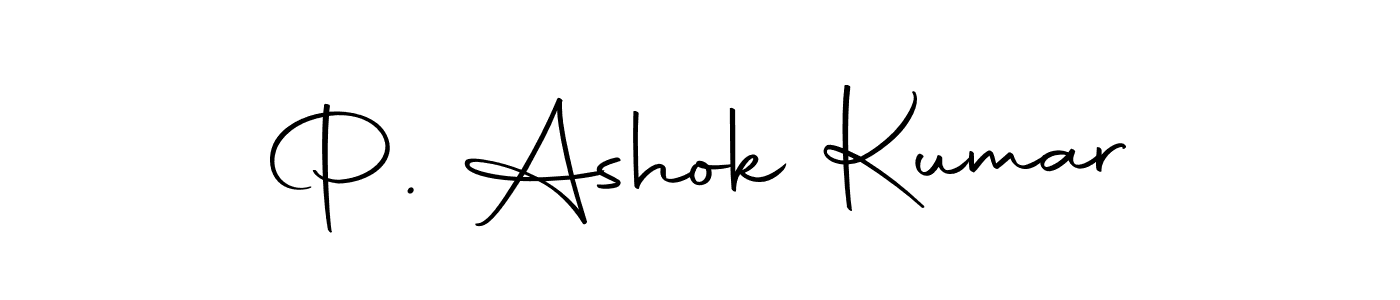 You can use this online signature creator to create a handwritten signature for the name P. Ashok Kumar. This is the best online autograph maker. P. Ashok Kumar signature style 10 images and pictures png