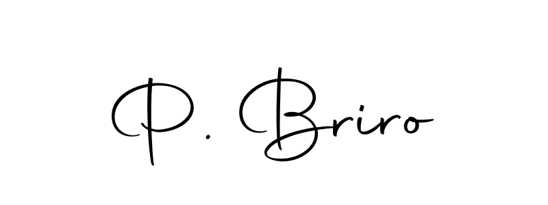 Make a beautiful signature design for name P. Briro. Use this online signature maker to create a handwritten signature for free. P. Briro signature style 10 images and pictures png