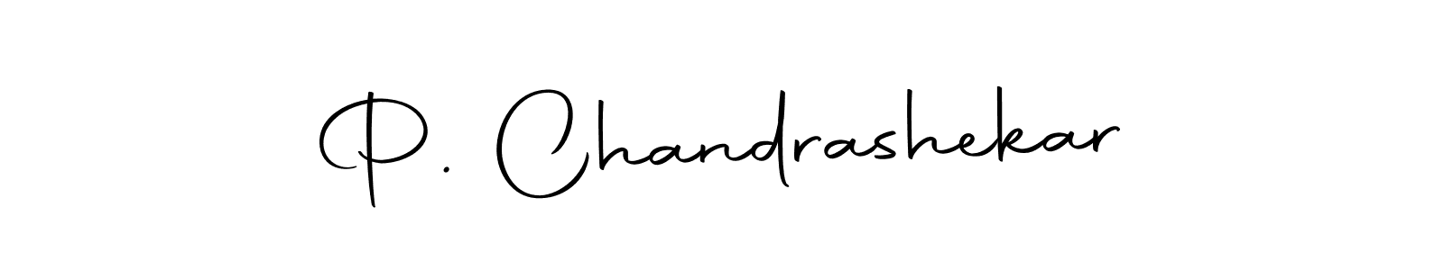 How to make P. Chandrashekar signature? Autography-DOLnW is a professional autograph style. Create handwritten signature for P. Chandrashekar name. P. Chandrashekar signature style 10 images and pictures png