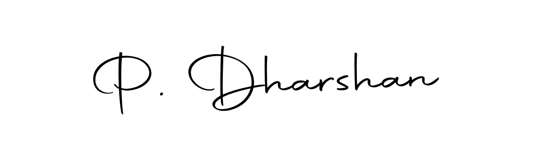 Make a beautiful signature design for name P. Dharshan. Use this online signature maker to create a handwritten signature for free. P. Dharshan signature style 10 images and pictures png