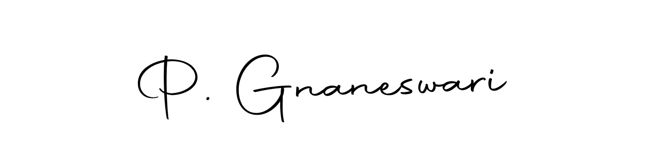 Make a beautiful signature design for name P. Gnaneswari. With this signature (Autography-DOLnW) style, you can create a handwritten signature for free. P. Gnaneswari signature style 10 images and pictures png