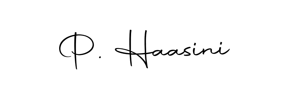 Autography-DOLnW is a professional signature style that is perfect for those who want to add a touch of class to their signature. It is also a great choice for those who want to make their signature more unique. Get P. Haasini name to fancy signature for free. P. Haasini signature style 10 images and pictures png