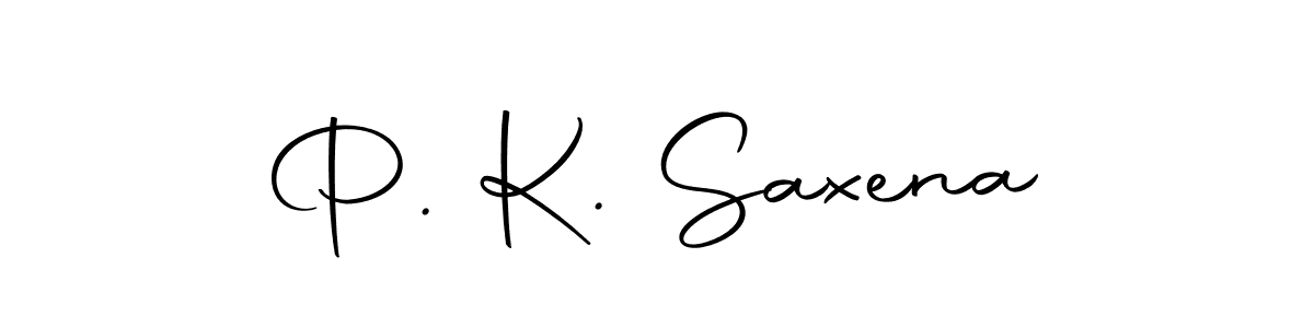 P. K. Saxena stylish signature style. Best Handwritten Sign (Autography-DOLnW) for my name. Handwritten Signature Collection Ideas for my name P. K. Saxena. P. K. Saxena signature style 10 images and pictures png