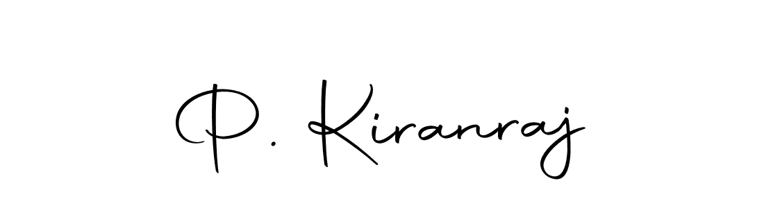 Make a short P. Kiranraj signature style. Manage your documents anywhere anytime using Autography-DOLnW. Create and add eSignatures, submit forms, share and send files easily. P. Kiranraj signature style 10 images and pictures png