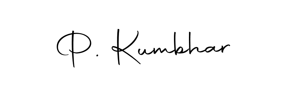 Similarly Autography-DOLnW is the best handwritten signature design. Signature creator online .You can use it as an online autograph creator for name P. Kumbhar. P. Kumbhar signature style 10 images and pictures png