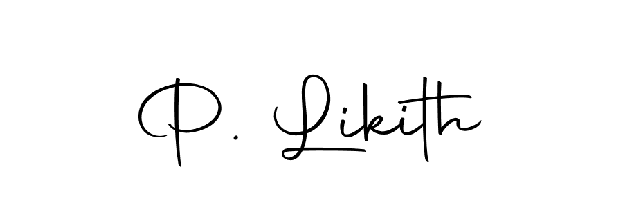 Best and Professional Signature Style for P. Likith. Autography-DOLnW Best Signature Style Collection. P. Likith signature style 10 images and pictures png