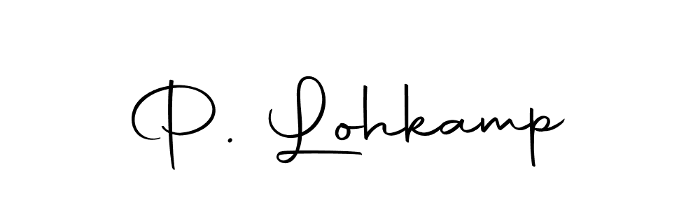 Check out images of Autograph of P. Lohkamp name. Actor P. Lohkamp Signature Style. Autography-DOLnW is a professional sign style online. P. Lohkamp signature style 10 images and pictures png