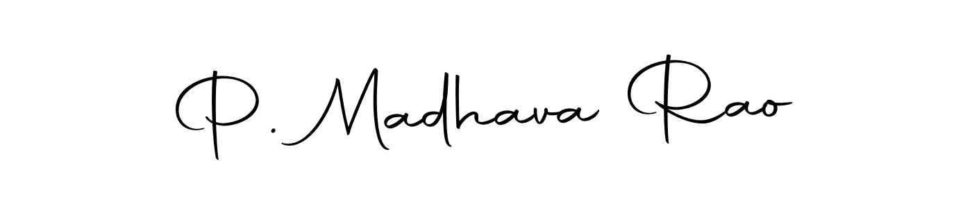 P. Madhava Rao stylish signature style. Best Handwritten Sign (Autography-DOLnW) for my name. Handwritten Signature Collection Ideas for my name P. Madhava Rao. P. Madhava Rao signature style 10 images and pictures png