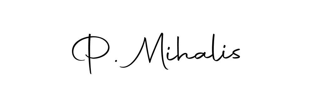 Here are the top 10 professional signature styles for the name P. Mihalis. These are the best autograph styles you can use for your name. P. Mihalis signature style 10 images and pictures png