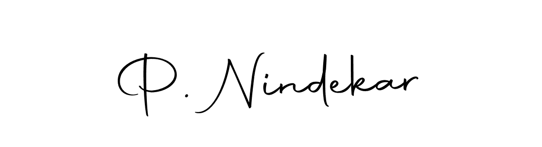 Autography-DOLnW is a professional signature style that is perfect for those who want to add a touch of class to their signature. It is also a great choice for those who want to make their signature more unique. Get P. Nindekar name to fancy signature for free. P. Nindekar signature style 10 images and pictures png