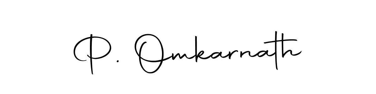 Here are the top 10 professional signature styles for the name P. Omkarnath. These are the best autograph styles you can use for your name. P. Omkarnath signature style 10 images and pictures png