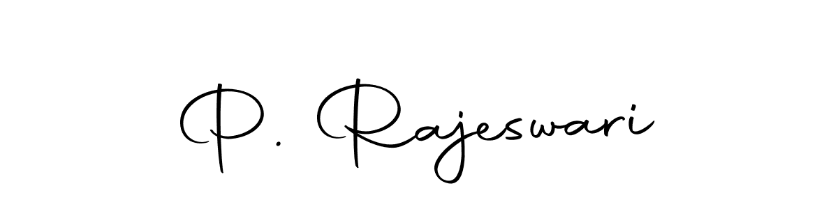 Make a beautiful signature design for name P. Rajeswari. Use this online signature maker to create a handwritten signature for free. P. Rajeswari signature style 10 images and pictures png