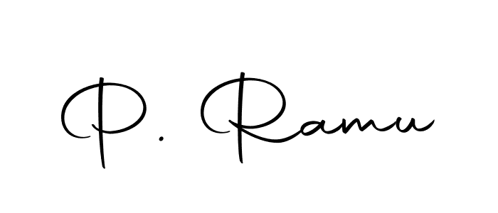 How to make P. Ramu signature? Autography-DOLnW is a professional autograph style. Create handwritten signature for P. Ramu name. P. Ramu signature style 10 images and pictures png