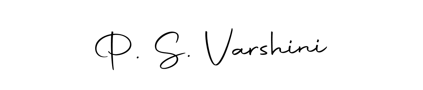 P. S. Varshini stylish signature style. Best Handwritten Sign (Autography-DOLnW) for my name. Handwritten Signature Collection Ideas for my name P. S. Varshini. P. S. Varshini signature style 10 images and pictures png