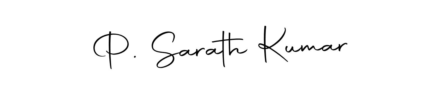 Also we have P. Sarath Kumar name is the best signature style. Create professional handwritten signature collection using Autography-DOLnW autograph style. P. Sarath Kumar signature style 10 images and pictures png