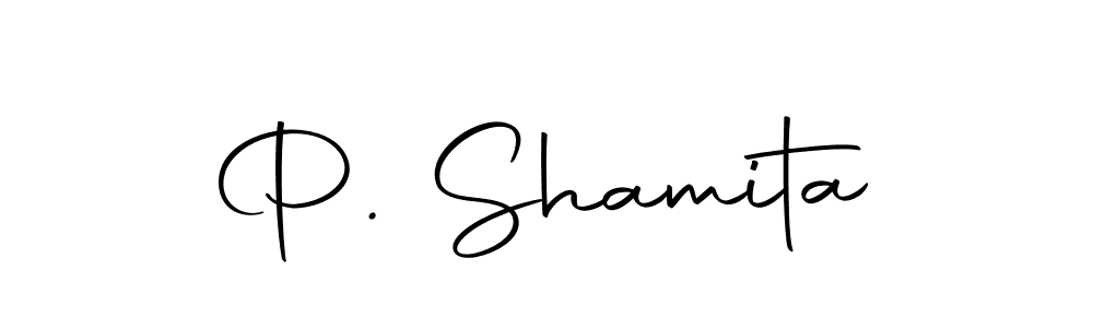This is the best signature style for the P. Shamita name. Also you like these signature font (Autography-DOLnW). Mix name signature. P. Shamita signature style 10 images and pictures png