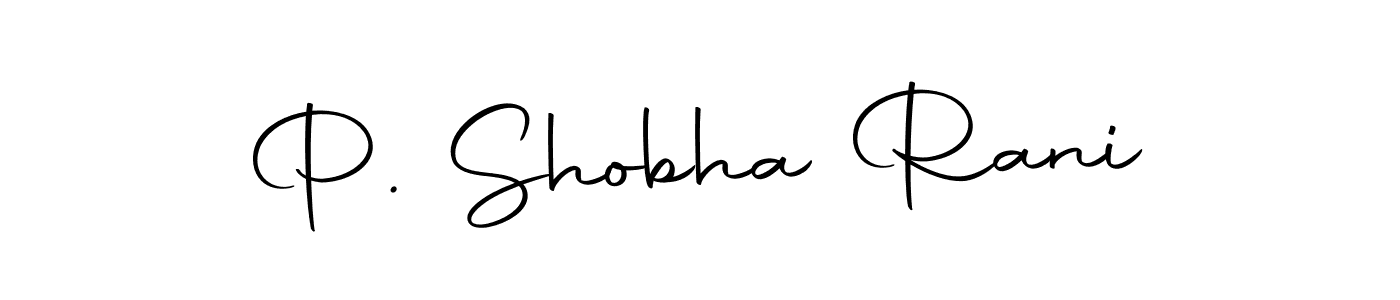 Here are the top 10 professional signature styles for the name P. Shobha Rani. These are the best autograph styles you can use for your name. P. Shobha Rani signature style 10 images and pictures png