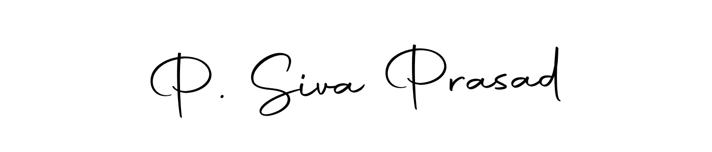 Similarly Autography-DOLnW is the best handwritten signature design. Signature creator online .You can use it as an online autograph creator for name P. Siva Prasad. P. Siva Prasad signature style 10 images and pictures png