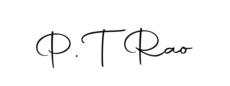 How to make P. T Rao name signature. Use Autography-DOLnW style for creating short signs online. This is the latest handwritten sign. P. T Rao signature style 10 images and pictures png