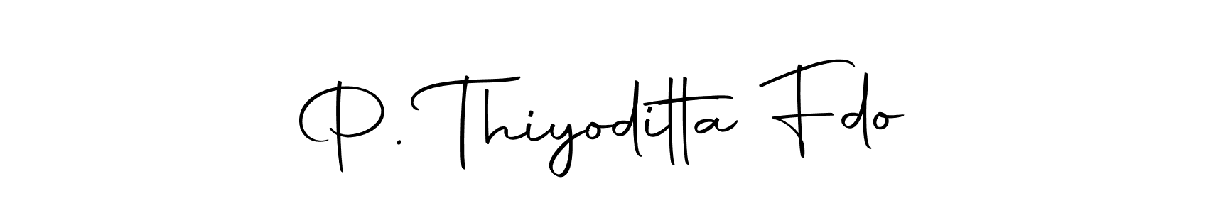 Once you've used our free online signature maker to create your best signature Autography-DOLnW style, it's time to enjoy all of the benefits that P. Thiyoditta Fdo name signing documents. P. Thiyoditta Fdo signature style 10 images and pictures png