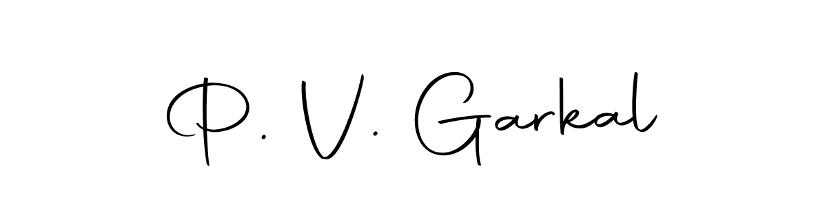 You can use this online signature creator to create a handwritten signature for the name P. V. Garkal. This is the best online autograph maker. P. V. Garkal signature style 10 images and pictures png