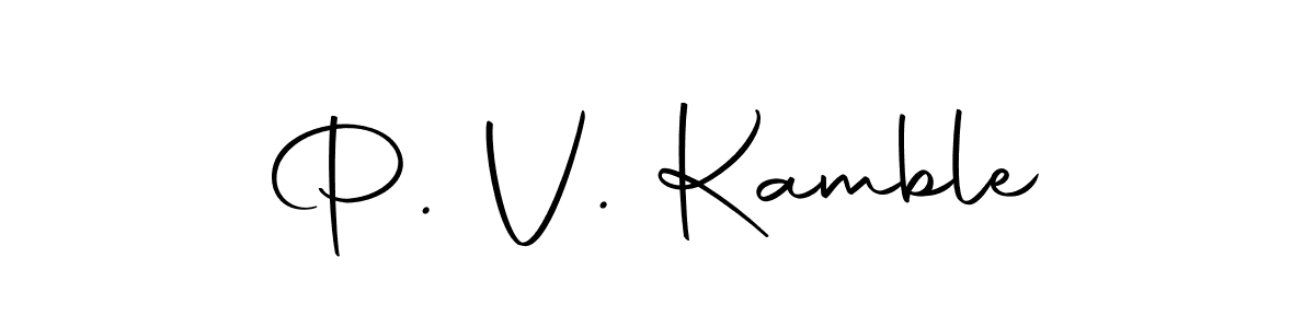 Check out images of Autograph of P. V. Kamble name. Actor P. V. Kamble Signature Style. Autography-DOLnW is a professional sign style online. P. V. Kamble signature style 10 images and pictures png