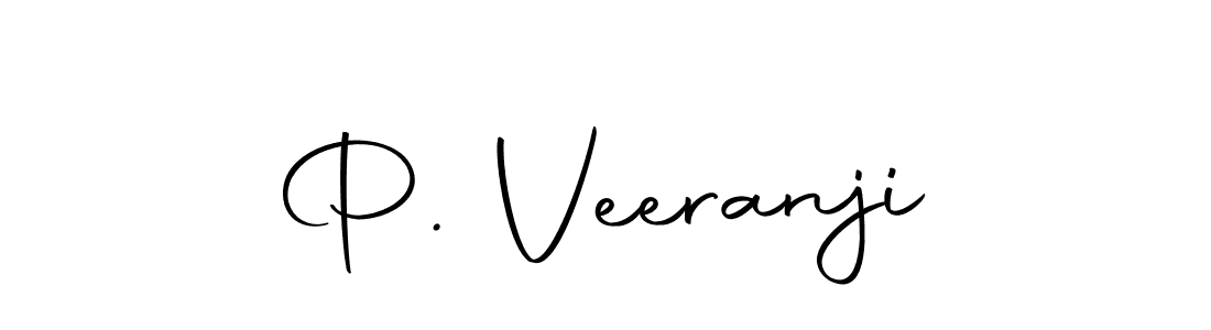 Also we have P. Veeranji name is the best signature style. Create professional handwritten signature collection using Autography-DOLnW autograph style. P. Veeranji signature style 10 images and pictures png