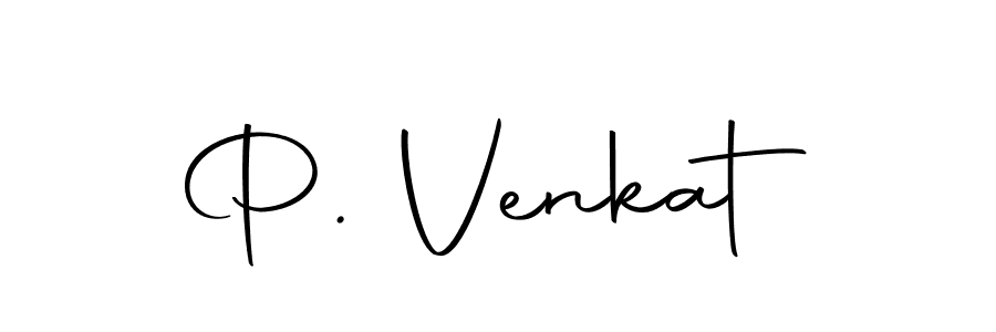 Make a beautiful signature design for name P. Venkat. Use this online signature maker to create a handwritten signature for free. P. Venkat signature style 10 images and pictures png