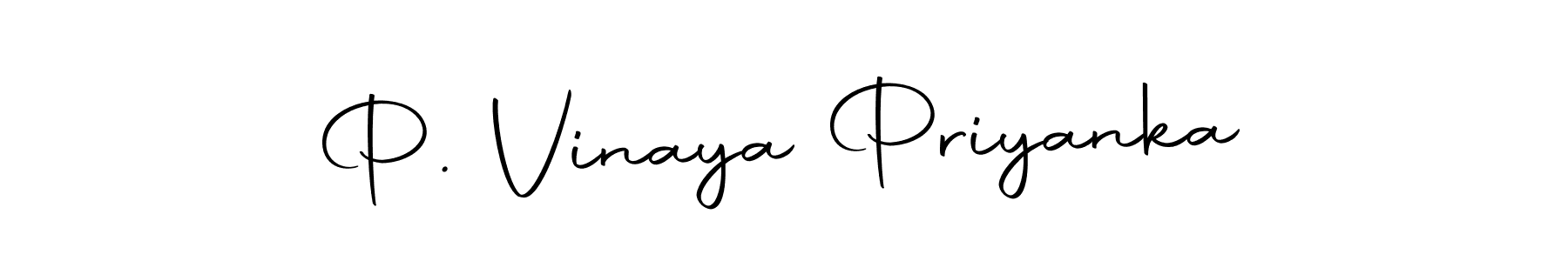 Make a beautiful signature design for name P. Vinaya Priyanka. Use this online signature maker to create a handwritten signature for free. P. Vinaya Priyanka signature style 10 images and pictures png