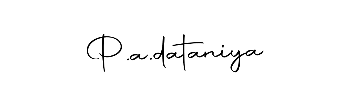 See photos of P.a.dataniya official signature by Spectra . Check more albums & portfolios. Read reviews & check more about Autography-DOLnW font. P.a.dataniya signature style 10 images and pictures png