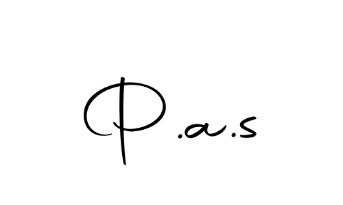 How to make P.a.s signature? Autography-DOLnW is a professional autograph style. Create handwritten signature for P.a.s name. P.a.s signature style 10 images and pictures png