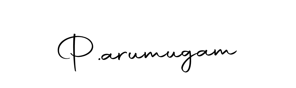 How to make P.arumugam name signature. Use Autography-DOLnW style for creating short signs online. This is the latest handwritten sign. P.arumugam signature style 10 images and pictures png