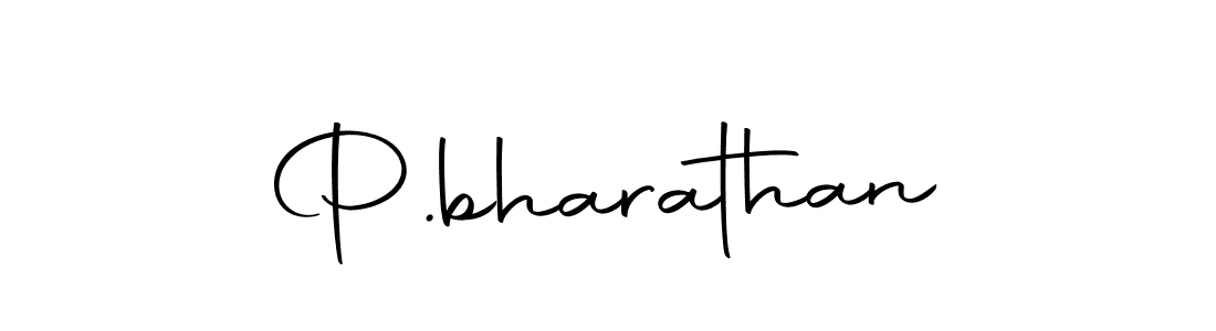 You should practise on your own different ways (Autography-DOLnW) to write your name (P.bharathan) in signature. don't let someone else do it for you. P.bharathan signature style 10 images and pictures png