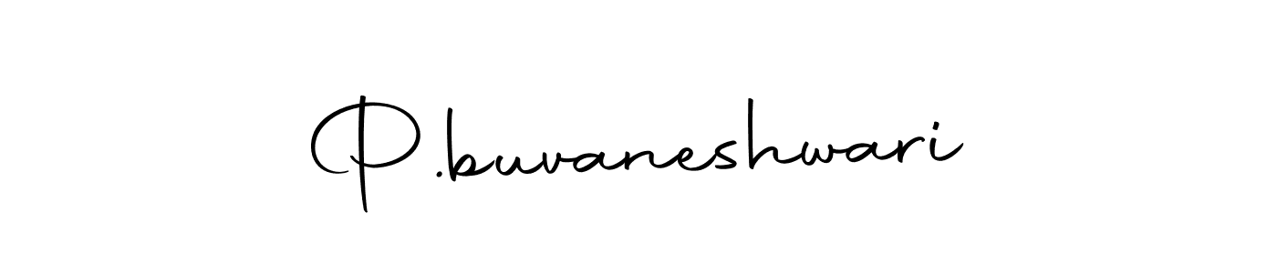 Make a beautiful signature design for name P.buvaneshwari. With this signature (Autography-DOLnW) style, you can create a handwritten signature for free. P.buvaneshwari signature style 10 images and pictures png