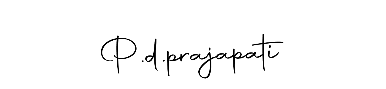 Use a signature maker to create a handwritten signature online. With this signature software, you can design (Autography-DOLnW) your own signature for name P.d.prajapati. P.d.prajapati signature style 10 images and pictures png