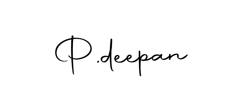 P.deepan stylish signature style. Best Handwritten Sign (Autography-DOLnW) for my name. Handwritten Signature Collection Ideas for my name P.deepan. P.deepan signature style 10 images and pictures png