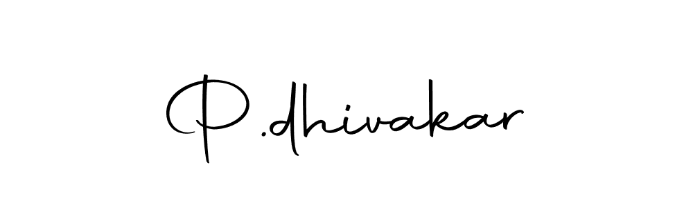 Here are the top 10 professional signature styles for the name P.dhivakar. These are the best autograph styles you can use for your name. P.dhivakar signature style 10 images and pictures png