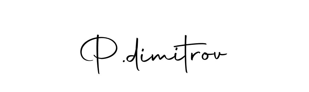 Create a beautiful signature design for name P.dimitrov. With this signature (Autography-DOLnW) fonts, you can make a handwritten signature for free. P.dimitrov signature style 10 images and pictures png