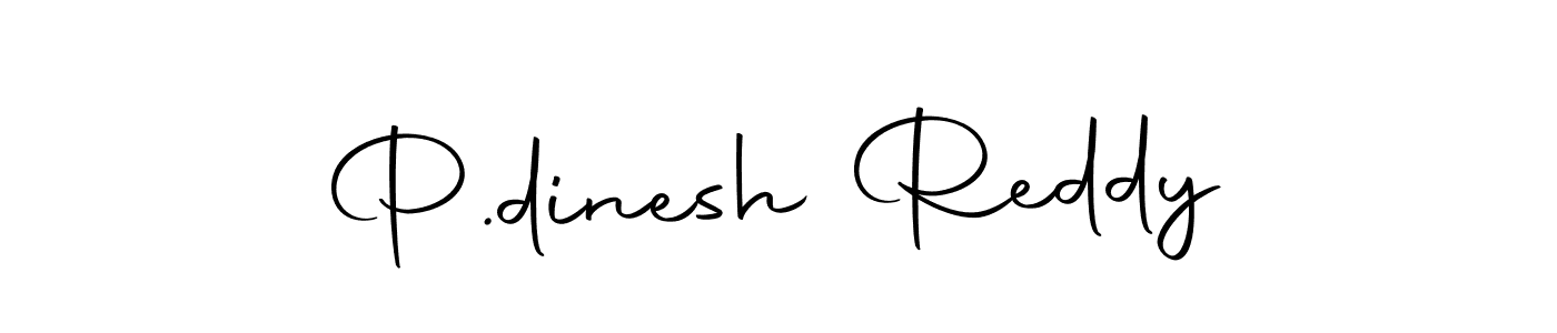 The best way (Autography-DOLnW) to make a short signature is to pick only two or three words in your name. The name P.dinesh Reddy include a total of six letters. For converting this name. P.dinesh Reddy signature style 10 images and pictures png