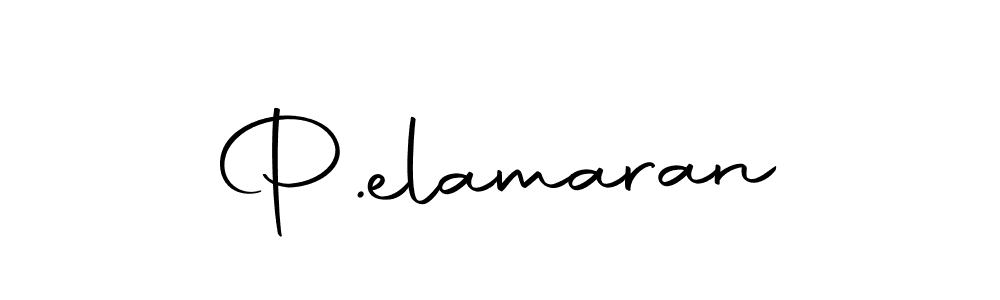 Make a beautiful signature design for name P.elamaran. With this signature (Autography-DOLnW) style, you can create a handwritten signature for free. P.elamaran signature style 10 images and pictures png